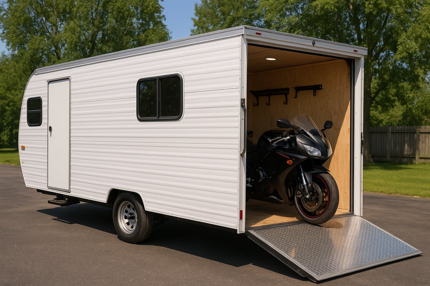 バイク車庫のイメージ